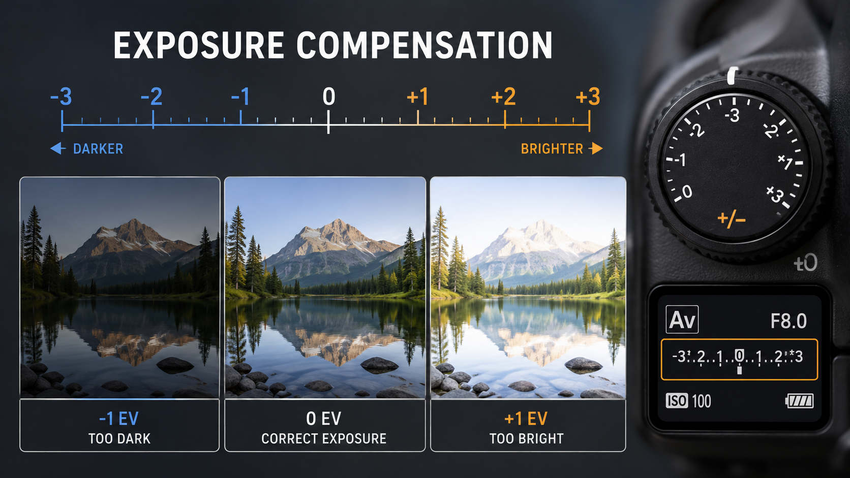 Exposure Compensation Explained: How to Fix Photos That Are Too Bright or Dark